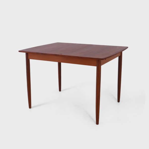Vintage Spisebord i Teak | 2 Ileggsplater - Image 13