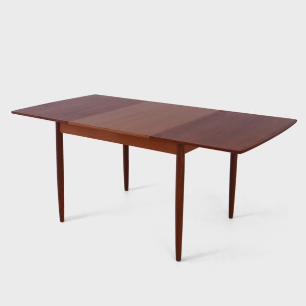 Vintage Spisebord i Teak | 2 Ileggsplater - Image 12