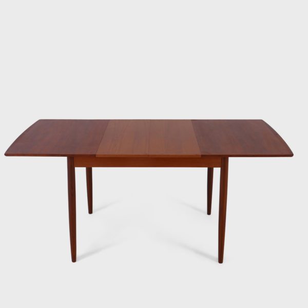 Vintage Spisebord i Teak | 2 Ileggsplater - Image 11