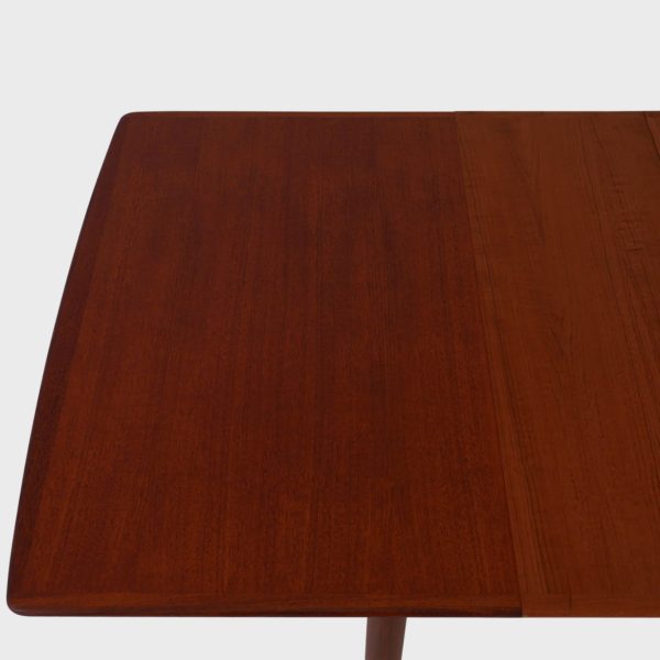 Vintage Spisebord i Teak | 2 Ileggsplater - Image 8
