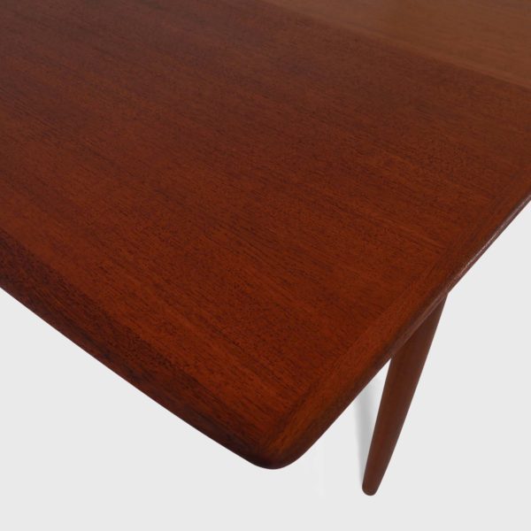 Vintage Spisebord i Teak | 2 Ileggsplater - Image 4