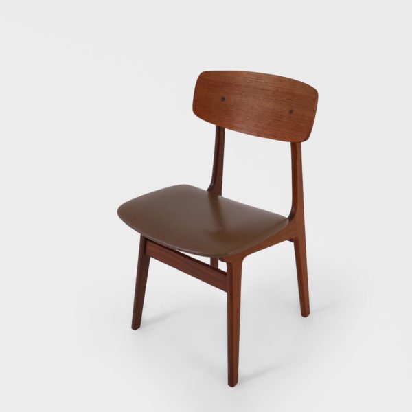 "Modell 144" Spisestuestoler av Gustav Bahus | Teak - Image 2