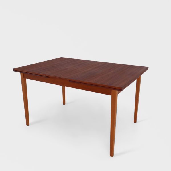 Retro Spisebord med Hollandsk Uttrekk | Teak - Image 3