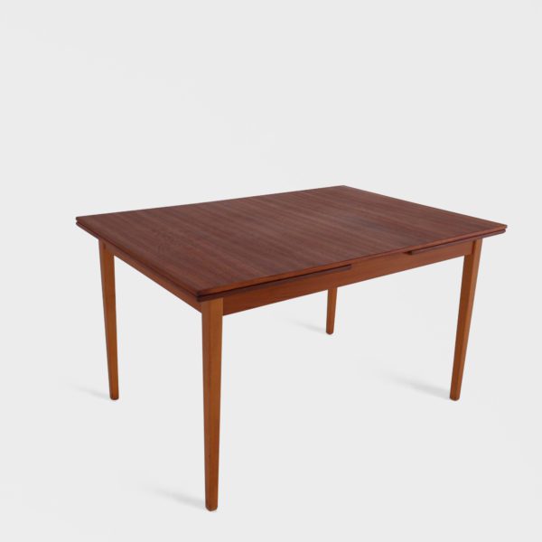 Retro Spisebord med Hollandsk Uttrekk | Teak - Image 2