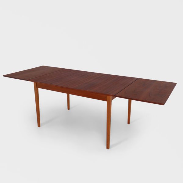 Retro Spisebord med Hollandsk Uttrekk | Teak