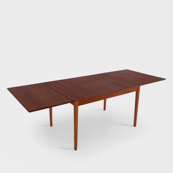 Retro Spisebord med Hollandsk Uttrekk | Teak - Image 4