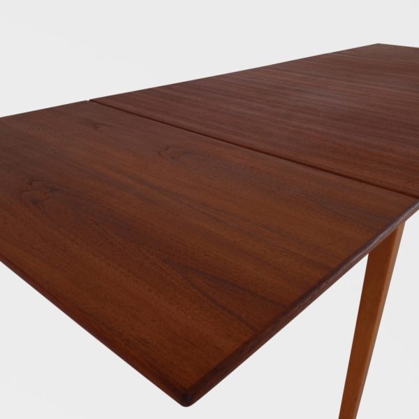 Retro Spisebord med Hollandsk Uttrekk | Teak - Image 11
