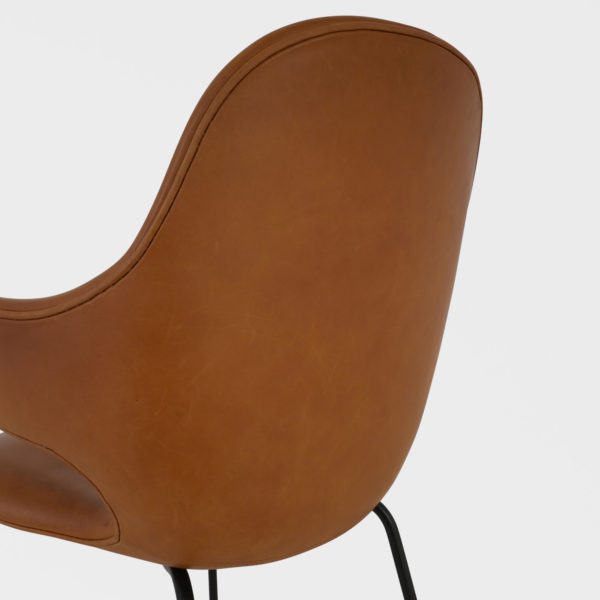 “JH15/Catch” Spisestuestoler av James Hayton for &Tradition | Cognac Skinn - Image 10