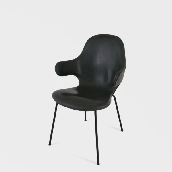 “JH15/Catch” Spisestuestoler av James Hayton for &Tradition | Grønt Skinn - Image 4