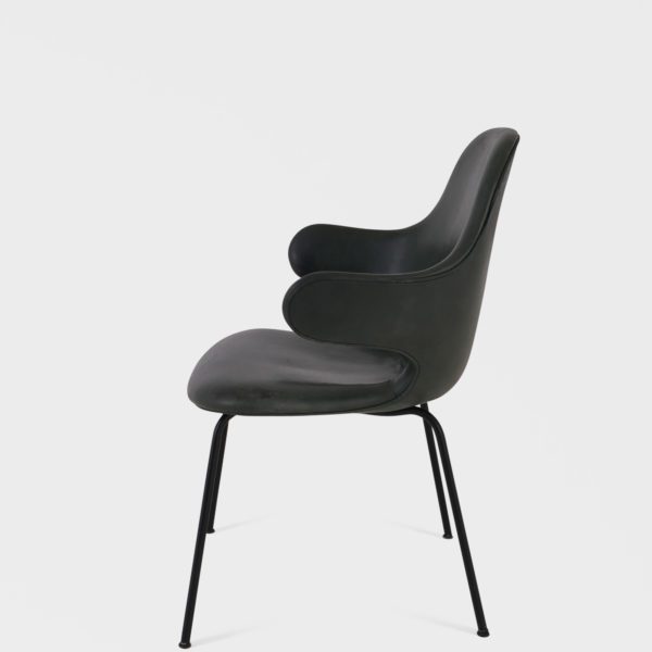 “JH15/Catch” Spisestuestoler av James Hayton for &Tradition | Grønt Skinn - Image 5