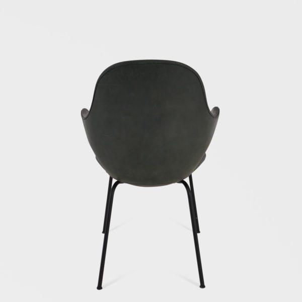 “JH15/Catch” Spisestuestoler av James Hayton for &Tradition | Grønt Skinn - Image 7