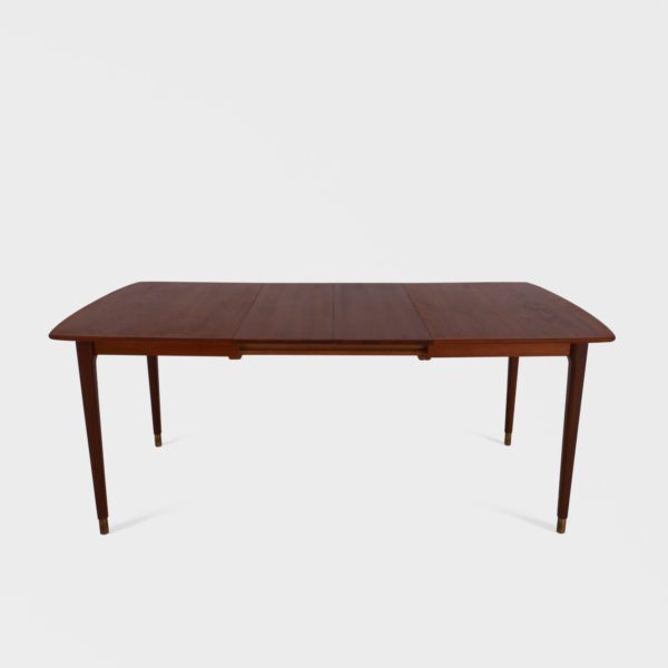 Retro Spisebord i Teak | 2 Ileggsplater - Image 5