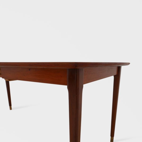 Retro Spisebord i Teak | 2 Ileggsplater - Image 8