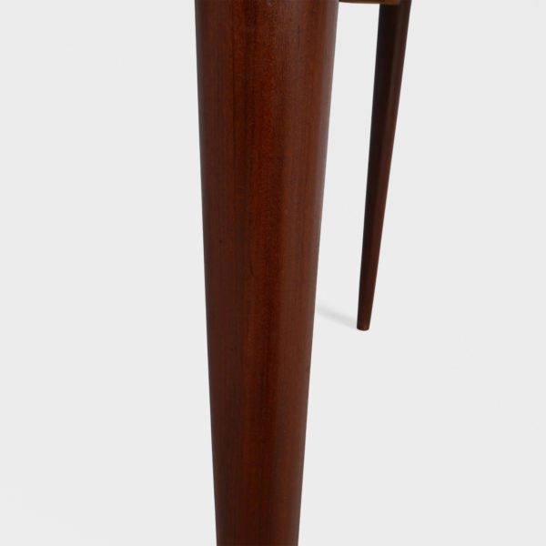 Kvadratisk Retro Spisebord i Teak med 2 Ileggsplater - Image 8