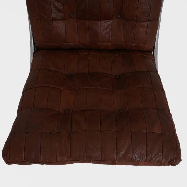 Danske Vintage Lenestoler | Skinn & Krom - Image 12