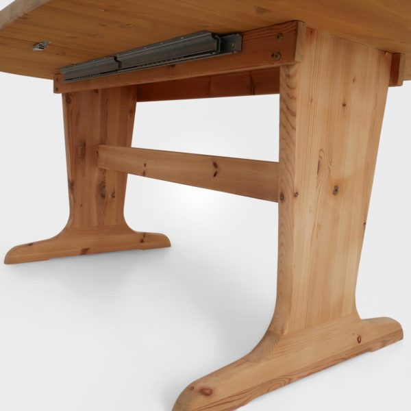 Vintage Ovalt Spisebord | Furu - Image 7