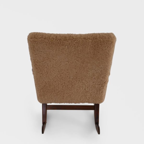Vintage Gyngestol | Nyomtrukket i Saueskinn - Image 6
