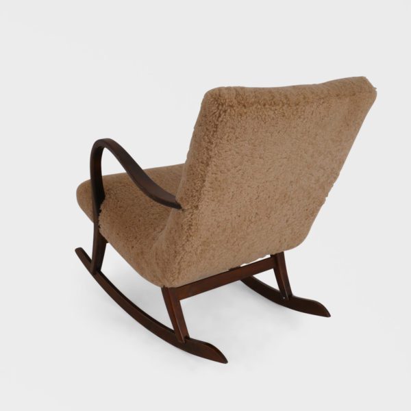 Vintage Gyngestol | Nyomtrukket i Saueskinn - Image 5