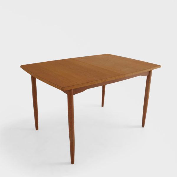 Vintage Spisebord i Eik | 2 Ileggsplater - Image 3