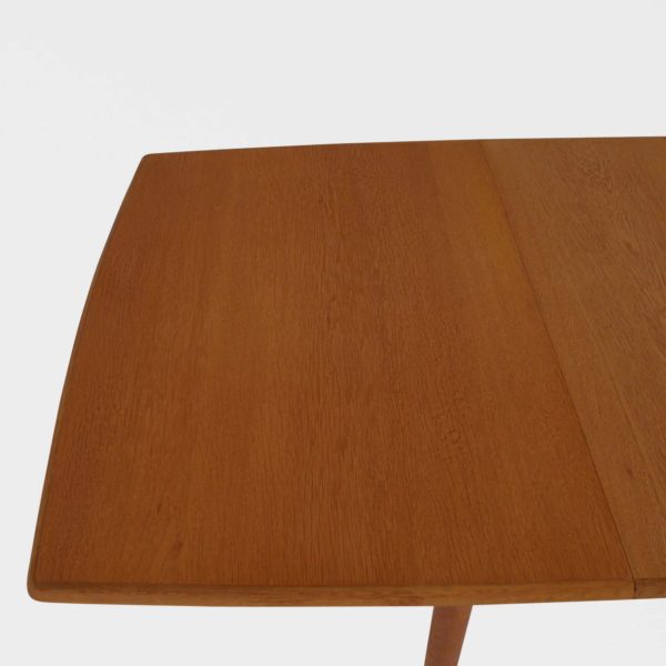 Vintage Spisebord i Eik | 2 Ileggsplater - Image 11