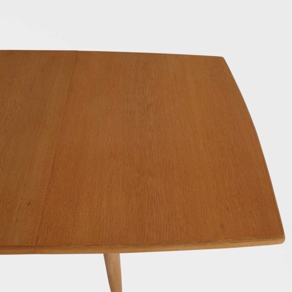 Vintage Spisebord i Eik | 2 Ileggsplater - Image 9