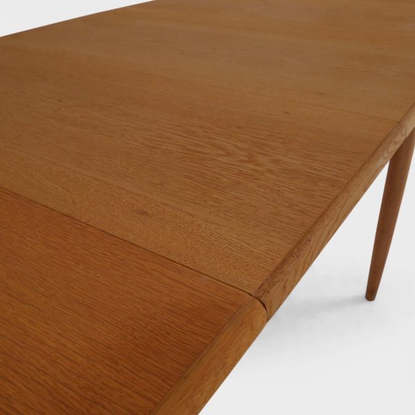 Vintage Spisebord i Eik | 2 Ileggsplater - Image 13