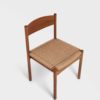 Nyflettede Vintage Spisestuestol i Eik | Papirgarn - Image 6