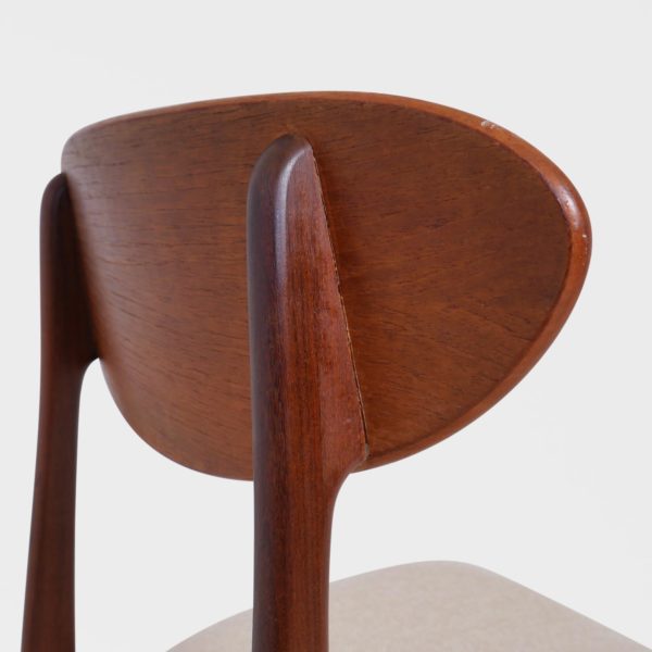 6 stk, Retro Spisestuestoler i Teak | Nyomtrukket - Bilde 9