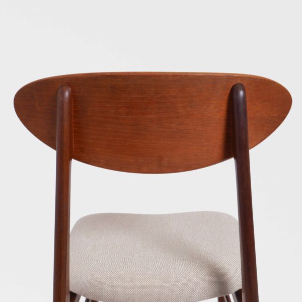 6 stk, Retro Spisestuestoler i Teak | Nyomtrukket - Bilde 11