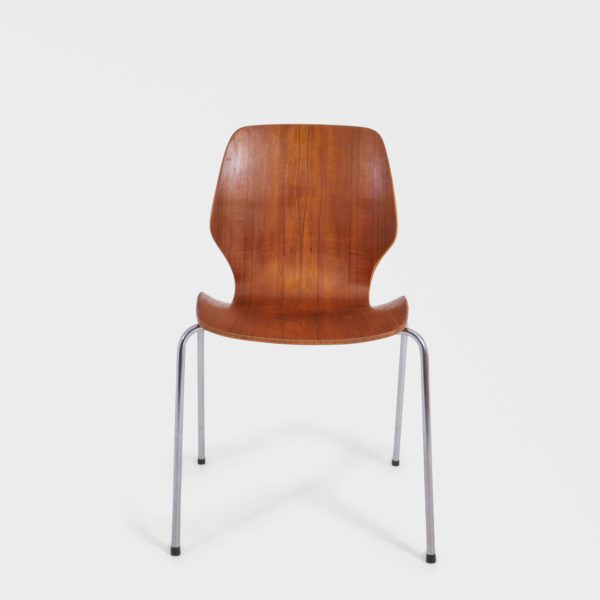 4 stk, "Scala" Spisestuestoler av Møre Lenestolfabrikk | Teak - Image 3