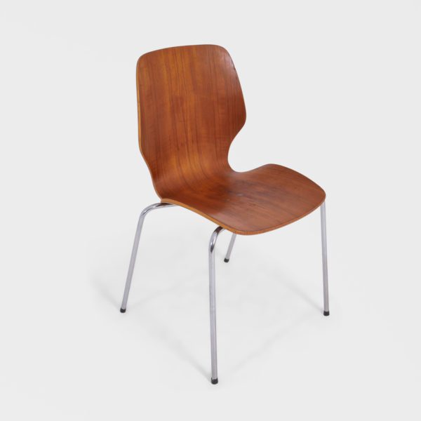4 stk, "Scala" Spisestuestoler av Møre Lenestolfabrikk | Teak - Image 5