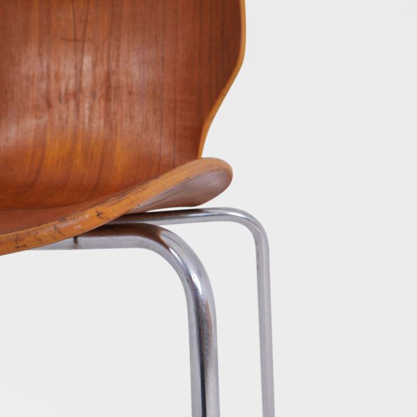 4 stk, "Scala" Spisestuestoler av Møre Lenestolfabrikk | Teak - Image 7