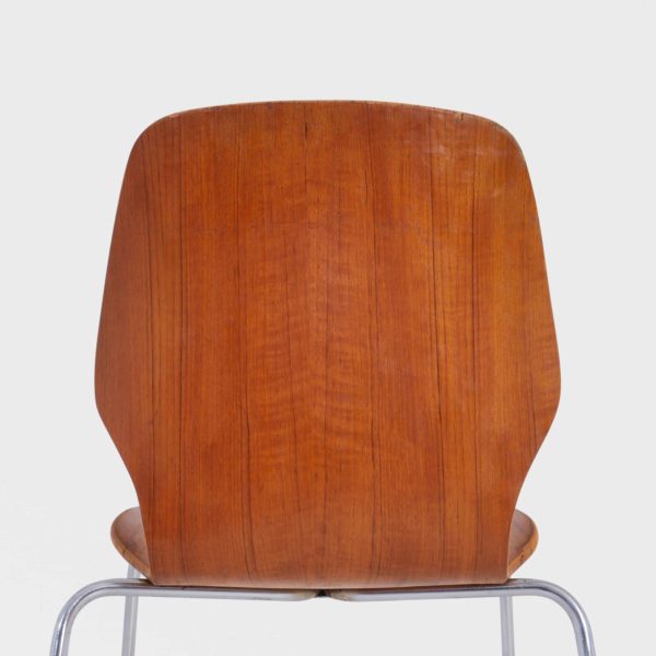 4 stk, "Scala" Spisestuestoler av Møre Lenestolfabrikk | Teak - Image 12