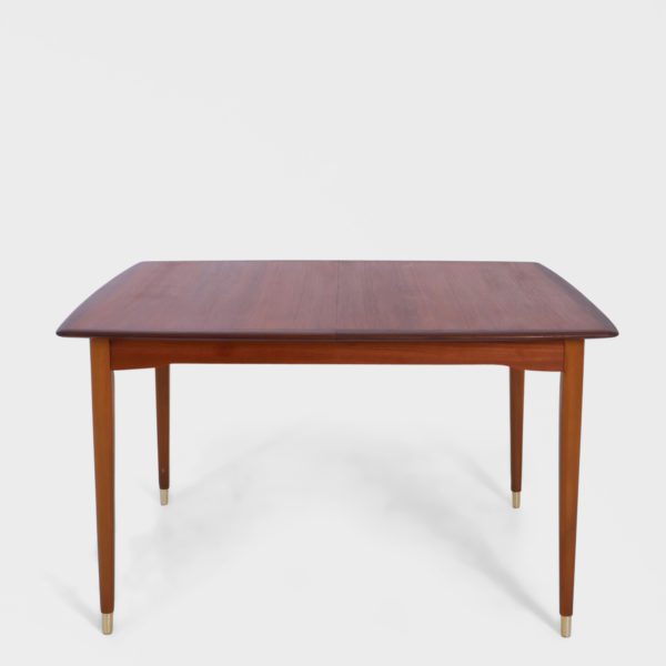 Retro Spisebord i Teak med 2 Ileggsplater - Image 2