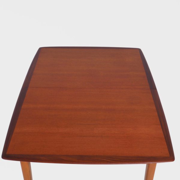 Retro Spisebord i Teak med 2 Ileggsplater - Image 9
