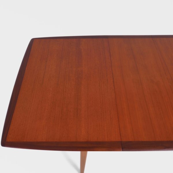 Retro Spisebord i Teak med 2 Ileggsplater - Image 14
