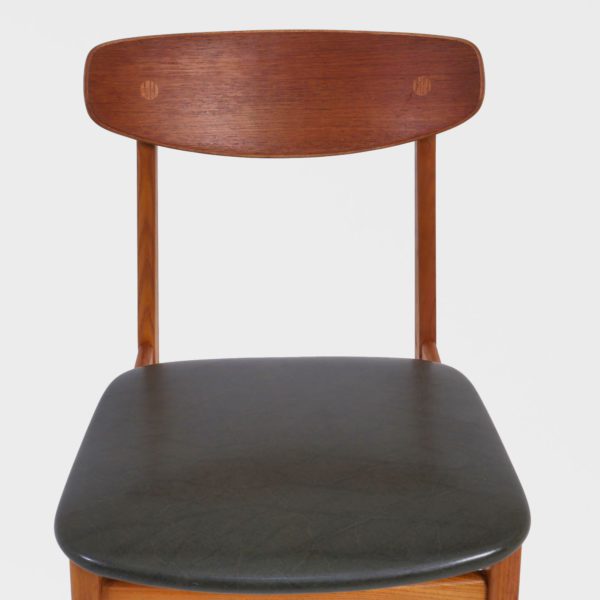 6 stk, Retro Spisestuestoler av Alfred Sand Møbelfabrikk i Teak - Image 9