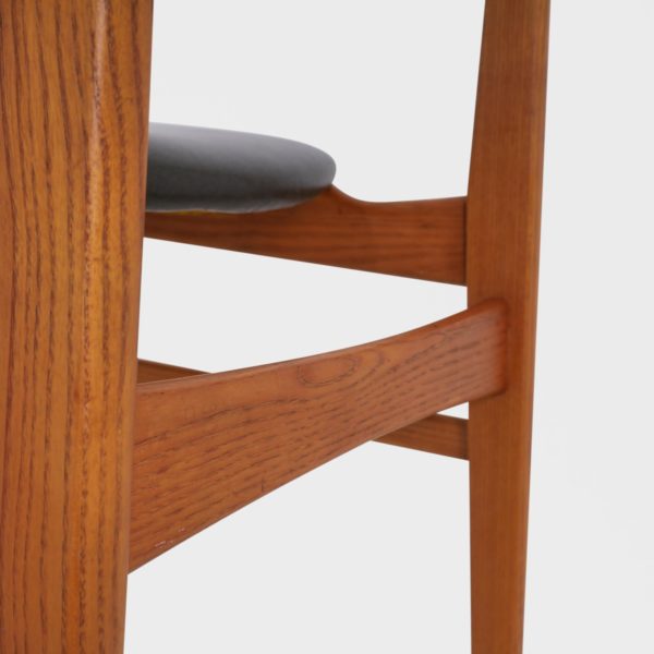 6 stk, Retro Spisestuestoler av Alfred Sand Møbelfabrikk i Teak - Image 14