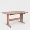 Dansk Ovalt Spisebord i Heltre Eik med | 250 cm - Image 6
