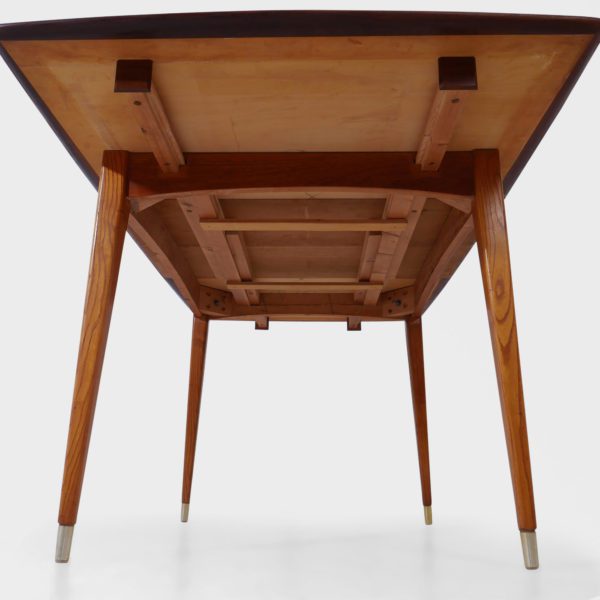 Retro Spisebord i Teak | 2 Ileggsplater - Image 9