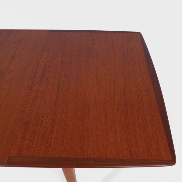 Retro Spisebord i Teak | 2 Ileggsplater - Image 10