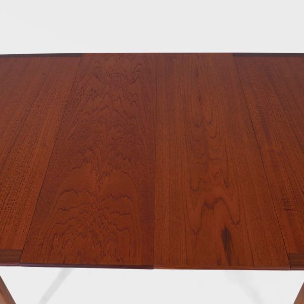 Retro Spisebord i Teak | 2 Ileggsplater - Image 11