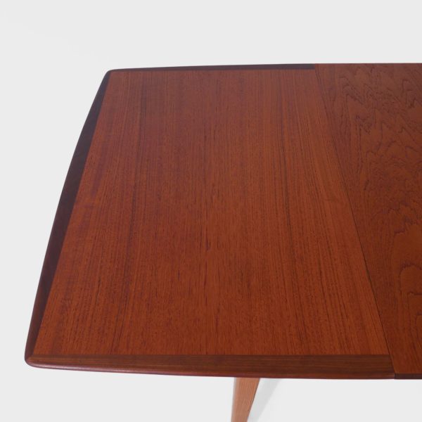 Retro Spisebord i Teak | 2 Ileggsplater - Image 12