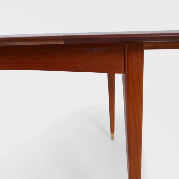 Retro Spisebord i Teak | 2 Ileggsplater - Image 14