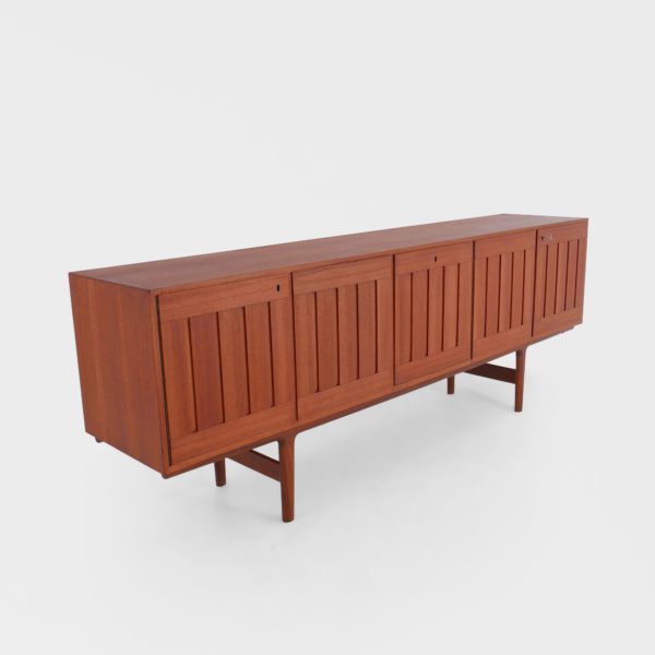 Retro Skjenk i Teak | 220 cm - Image 3