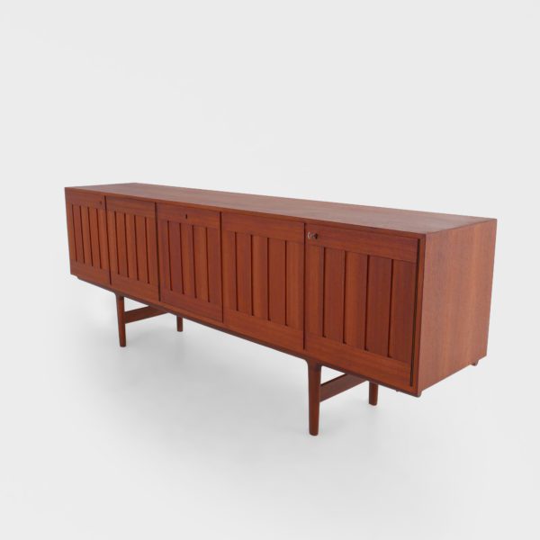Retro Skjenk i Teak | 220 cm - Image 2