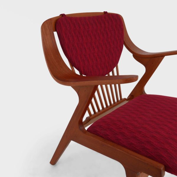 "Modell 247" Lenestol i Teak av Arne Wahl Iversen for Falster | Danmark - Image 7