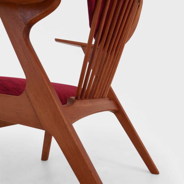 "Modell 247" Lenestol i Teak av Arne Wahl Iversen for Falster | Danmark - Image 13