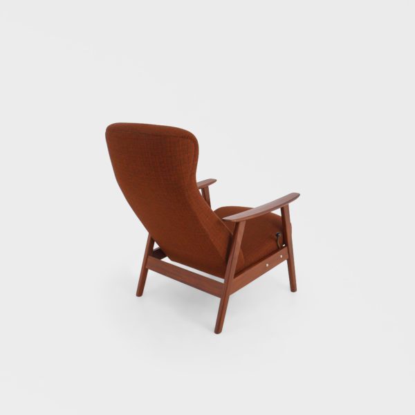 Retro Lenestol i Teak med Vipp - Image 5