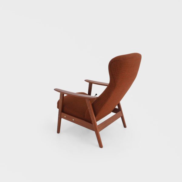 Retro Lenestol i Teak med Vipp - Image 6